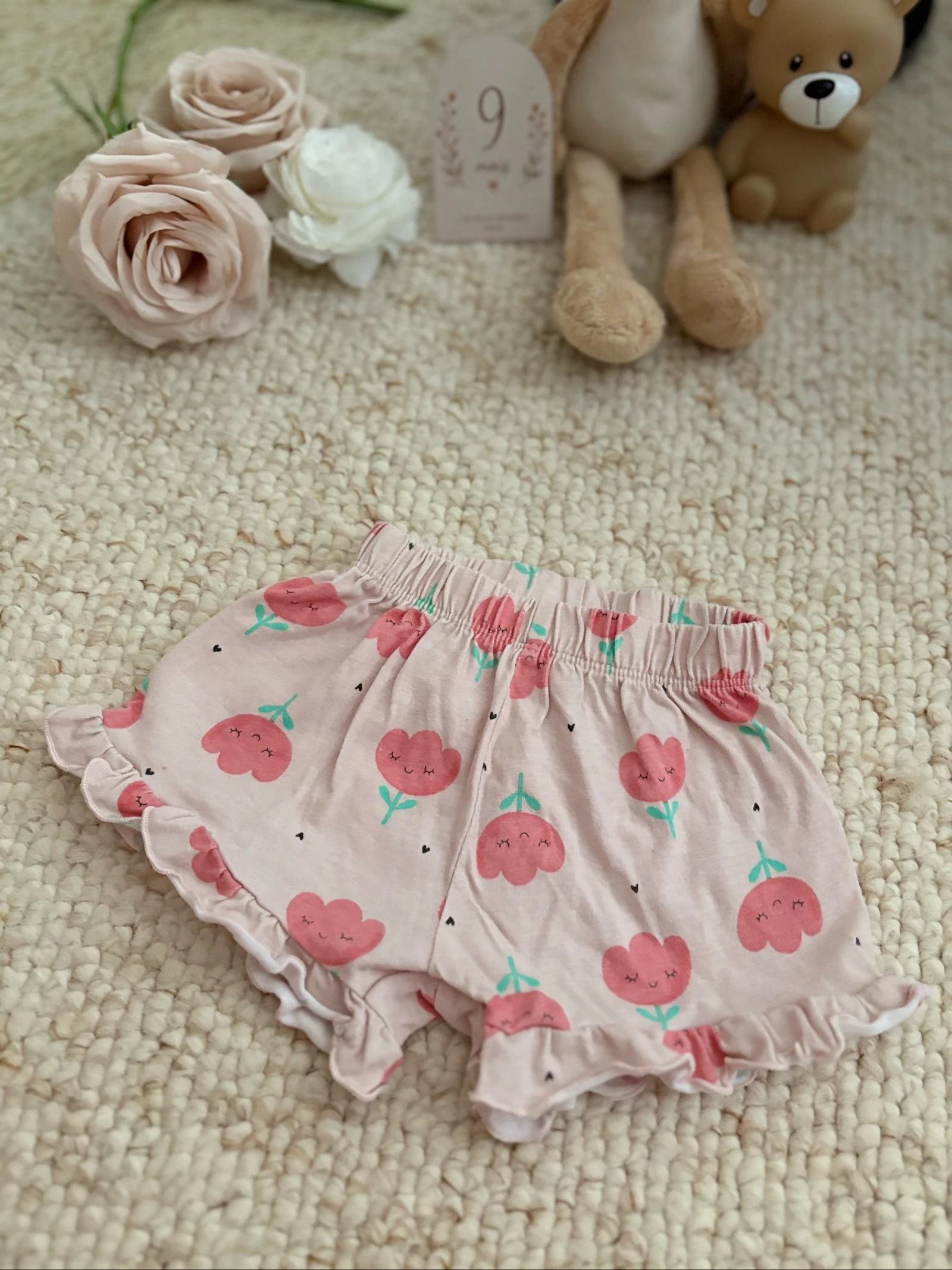 🎚 Short fille 9 mois – photo 3